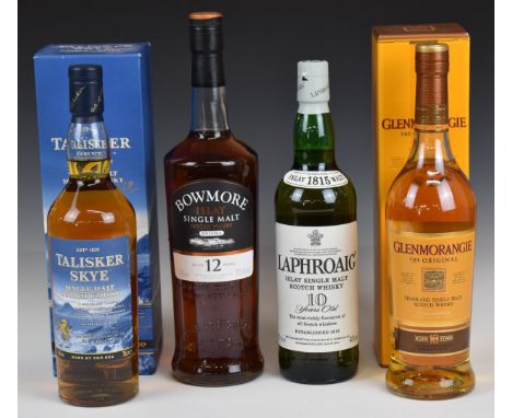 Glenmorangie 10 years old Single Malt Scotch Whisky in box, 70cl, 40% vol, Talisker Skye&nbsp;Single Malt Scotch Whisky in bo