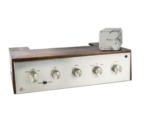 AC Amplifier/Fanfare, Acoustic Research amplifier universal serial: AO22690 with leads plus a Graham Slee Fanfare Gram Amp 3 