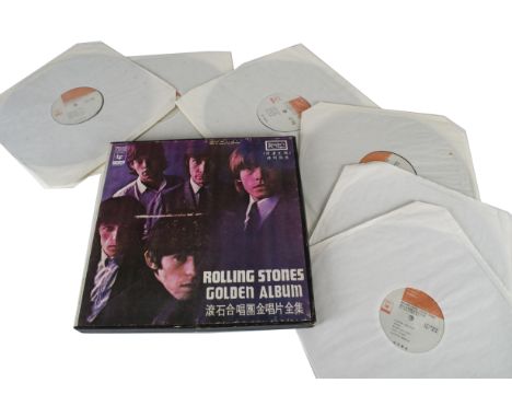 Rolling Stones Box Set, Rolling Stones Golden Album - Ten LP Box Set released in Taiwan on Lyou Fang ?(LF-2326-2335) - Box VG