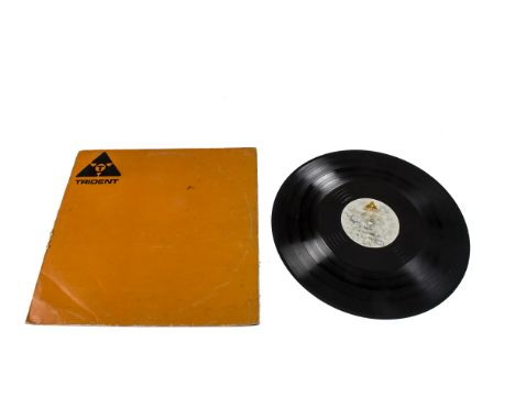 Led Zeppelin Acetate, five-track 12" Acetate from the Physical Graffiti Sessions - Tracks comprise: Side One - Desire, Custar