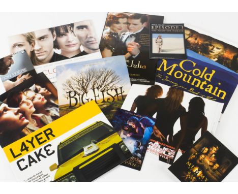 Film Scripts &amp; Promo Material, eight film scripts including Collateral, Sea Biscuit, Casanova and others, with approximat