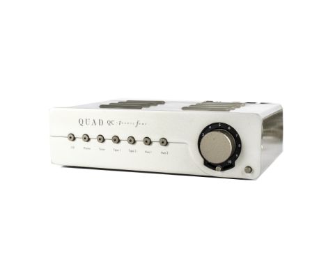 Quad Re-Amplifier, a Quad QC-24 pre-amplifier good condition includes leads untested