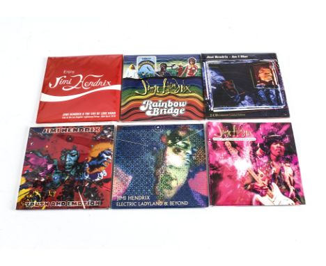 Jimi Hendrix CDs, fifteen CDs - all in Card Sleeves with titles including No More A Rolling Stone, Axis Outtakes, Live At Ber