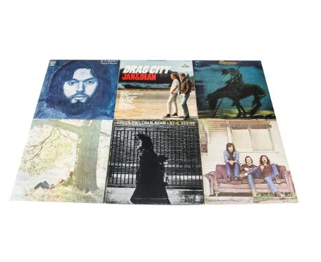 LP Records, approximately fifty albums of various genres with artists including Beach Boys, Faces, John Lennon, Stevie Wonder