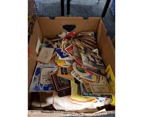 GOOD VARIED COLLECTION OF VINTAGE BEER MATS