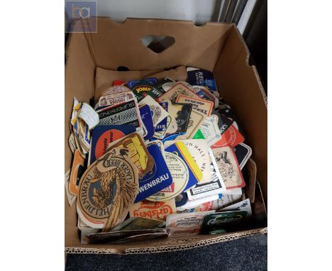 GOOD VARIED COLLECTION OF VINTAGE BEER MATS