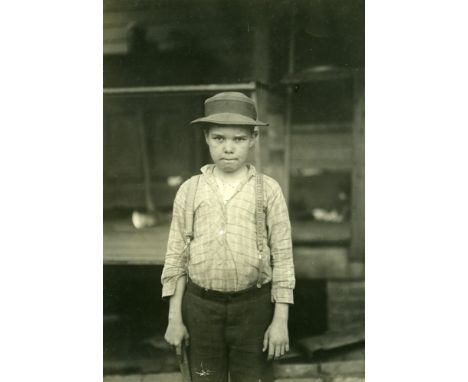 Lewis Wickes Hine [1874-1940, Winsconsin, USA]

The following six gelatin-silver contact prints come from the glass negatives