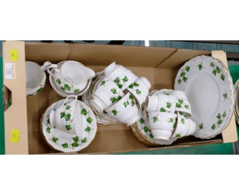 Colclough Ivy pattern part tea set 