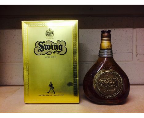 JOHNNIE WALKER SWING
Blended Scotch Whisky
75cl, 40% volume, in box. CONDITION REPORT: Good