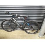 +VAT Mens Huffy Carom mountain bike in black and grey