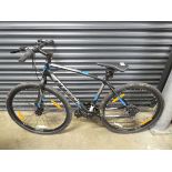 +VAT Mens Huffy Carom mountain bike in black and grey
