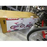 +VAT Girls Huffy bike in purple, pink and white