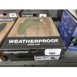 +VAT Boxed pair of ladies Weatherproof Ava boots in green (size 6)