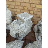 Large concrete Oriental elephant?