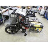 +VAT Life folding commuters bike in black