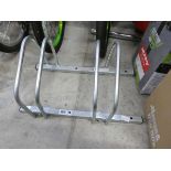 Chrome 2 section bike rack