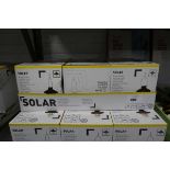Box containing 6 LED solar hanging lanterns