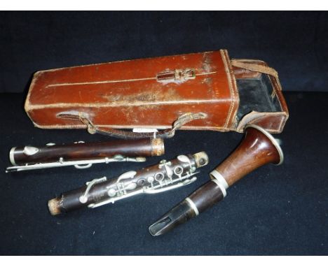 A CLARINET by Buffet, Paris in leather case