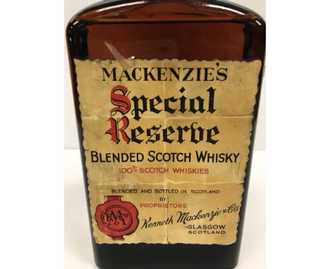 Mackenzie's Special Reserve Blended Scotch Whisky by Kenneth Mackenzie &amp; Co. of Glasgow x 1 bottle