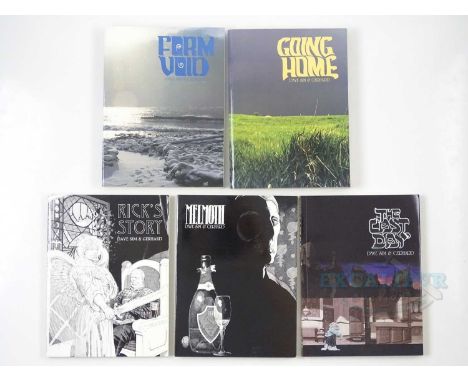 CEREBUS SIGNED LIMITED EDITION BOOK LOT (5 in LOT) - (AARDVARK-VANAHEIM) - Includes RICK's STORY 139/1000 + GOING HOME107/100