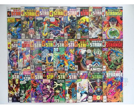 DOCTOR STRANGE (26 in Lot) - (1977/1981 - MARVEL) - Unbroken run from issue #25 to 50 - Includes the 1st appearance of the Dw