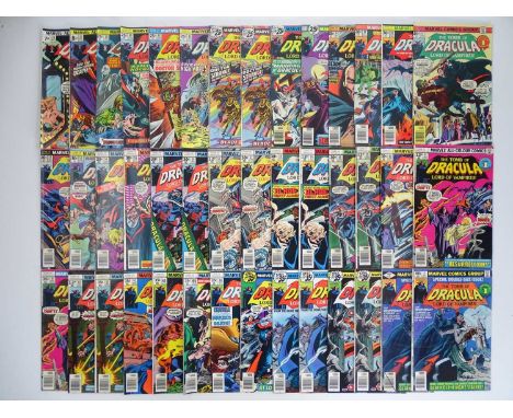 THE TOMB OF DRACULA (42 in Lot) - (1974/1979 - MARVEL) - Issues #24, 27, 38, 41 to 43, 44(x2), 46 to 55, 56(x2), 57(x2), 58(x
