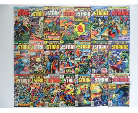 DOCTOR STRANGE (21 in Lot) - (1974/1977 - MARVEL) - Issues #3, 6 to 25 - Includes the 1st appearance of Gaea, the origin of C