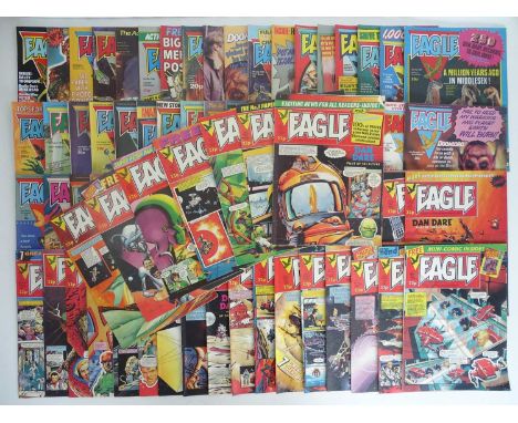 EAGLE (78 in Lot) - (1982/1983 - IPC Magazines) - Unbroken run of the first 78 issues (from #1 - 27th March 1982 to #78 - 17t