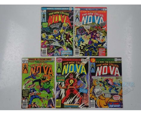 NOVA (5 in Lot) - (1976/1979 - MARVEL) - Issues #1, 10, 15, 22 &amp; 23 - Includes the 1st Appearance and Origin of Nova, Ric
