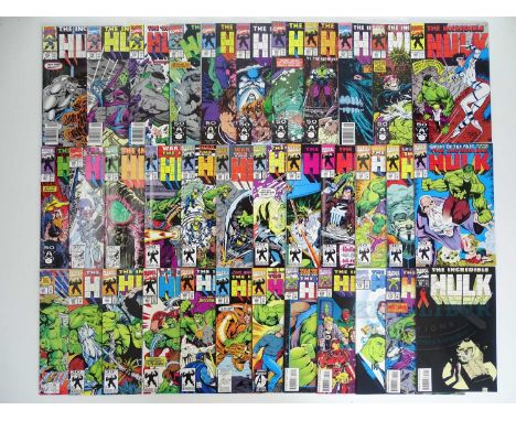 INCREDIBLE HULK (35 in Lot) - (1990/1994 - MARVEL) - #374-376, 378, 380-392, 394-406, 416-420 - Includes the classic Green/Gr