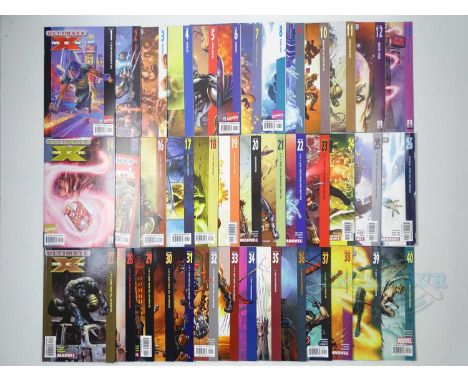 ULTIMATE X-MEN (40 in Lot) - Unbroken run from #1 to 40 - Includes the first team appearance of the Ultimate X-Men and the se
