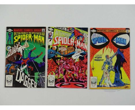 PETER PARKER, THE SPECTACULAR SPIDER-MAN (47 in Lot) - (1980/1984 - MARVEL) - unbroken run from #44 to 89 - #51(x2) - include