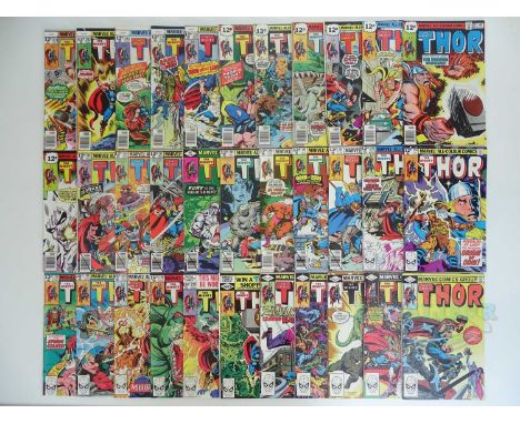 THE MIGHTY THOR (33 in Lot) - (1978/1982 - MARVEL) - Issues #271to 282, 285 to 300, 319 to 323 - Includes the first cameo tea