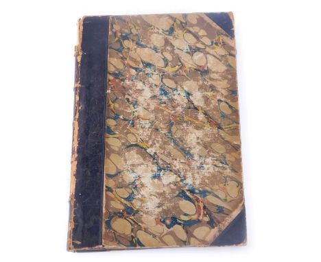 Dickens (Charles). Master Humprey's Clock, first edition, half morocco with marbled boards, published by Chapman &amp; Hall, 