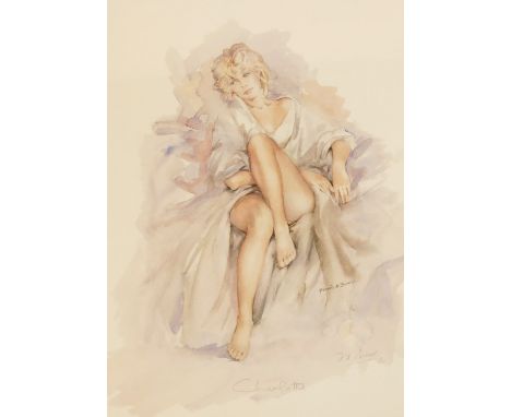 After Francis A Boxall. Charlotte, limited edition print number 18/850, signed, titled, and dated in margin to pencil, 47cm x