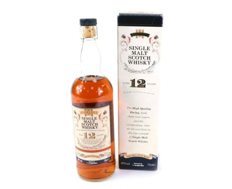 A Highland Single Malt Scotch Whisky, 70cl bottle, aged twelve years, boxed.