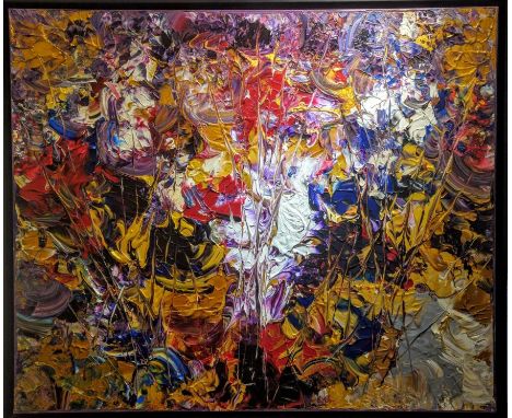 Artist: Daniela Grifoni Artwork Title: Untitled Size: 107 x 127 cm Media: Mixed media on canvas  Artist Info:  Daniela Grifon