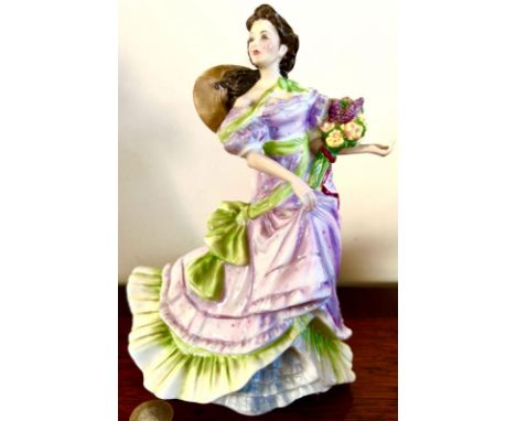 ROYAL DOULTON FIGURE- SUMMERTIME HN3478, APPROX 23cm HIGH

 