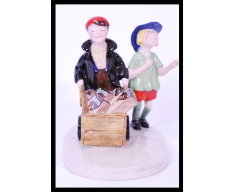 A Royal Doulton Advertising Bisto For Gravy ceramic figurine group entitled The Bisto Kids MCL4 limited edition 696/1000. Com