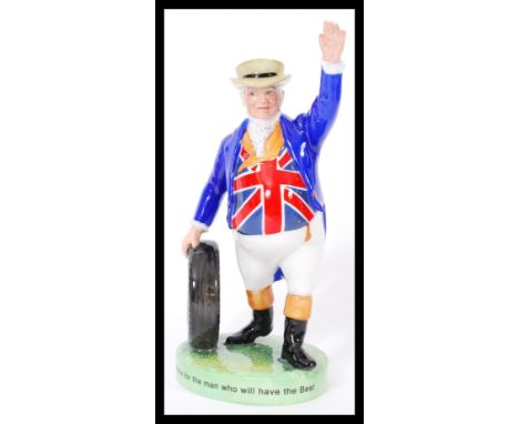 A Royal Doulton Advertising ceramic figurine The John Bull Tyre Man MCL20. Limited edition 20/750. Complete in original box w