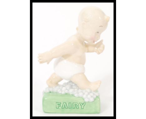 A Royal Doulton Advertising ceramic figurine The Fairy Baby MCL18. Limited edition 19/950. Complete in original box with cert