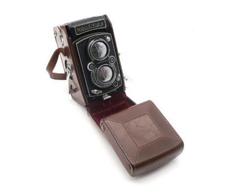 A Francke &amp; Heidecke Rolleiflex twin lens reflex camera, serial no. 1423665 Condition Report:Available upon request