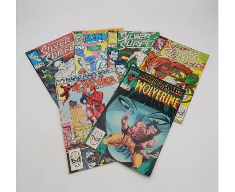 A collection of comics including; Moon Knight #1, 3, Marvel Special Moon Knight #1, Marvel Comics Presents&nbsp; Wolverine #1