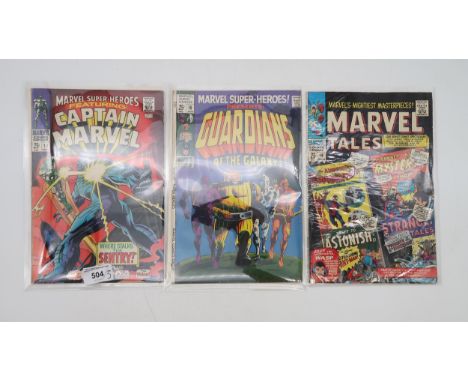 MARVEL SUPERHEROES #13 (Marvel 1968) 25¢, 1st appearance of Carol Danvers (Ms. Marvel) and second appearance of Captain Ameri