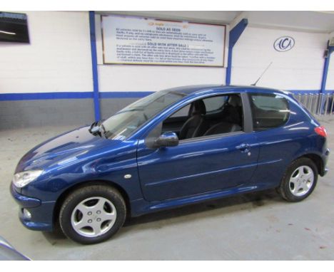 Make &amp; Model: Peugeot 206 VerveDate of Reg: AD06 ZMVColour: Bluecc: 1360MoT: 03-12-2021Fuel Type: PETROLMileage: 91kTrans