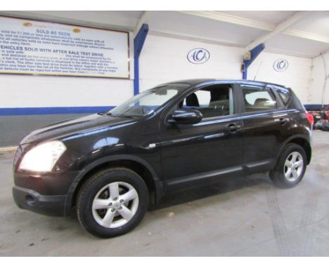 Make &amp; Model: Nissan Qashqai Acenta 2WD CVTDate of Reg: AP57 XUCColour: Blackcc: 1997MoT: 02-12-2021Fuel Type: PETROLMile