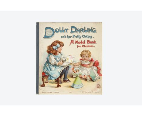 An Ernst Nister Dolly Darling and her Pretty Clothes book,  A Model Book for Children, sixteen cut-out paper dolls with their