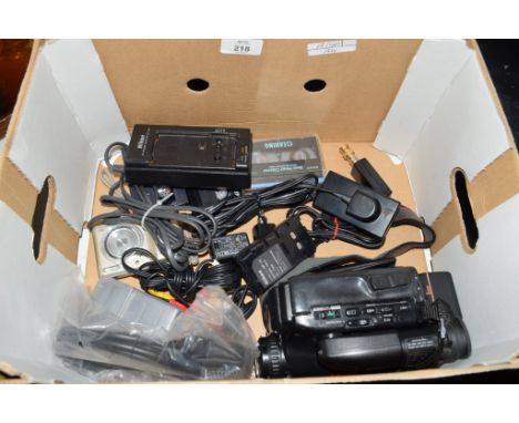 BOX CONTAINING NIKON VN3000 VIDEO CAMERA AND OTHER EQUIPMENT
