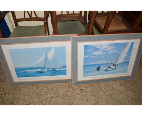 PRINT OF EDWARD HOPPER, A GROUNDSWELL 1939 YACHT