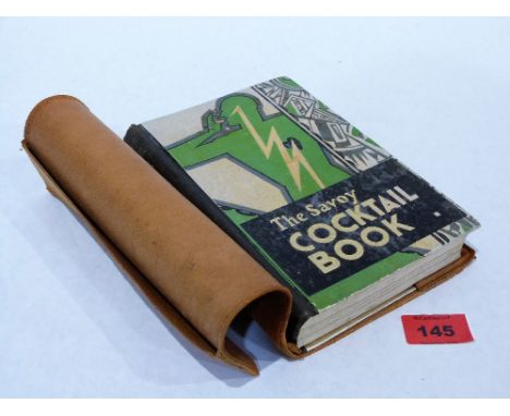 HARRY CRADDOCK: The Savoy Cocktail Book. Pub. Constable & Company 1930